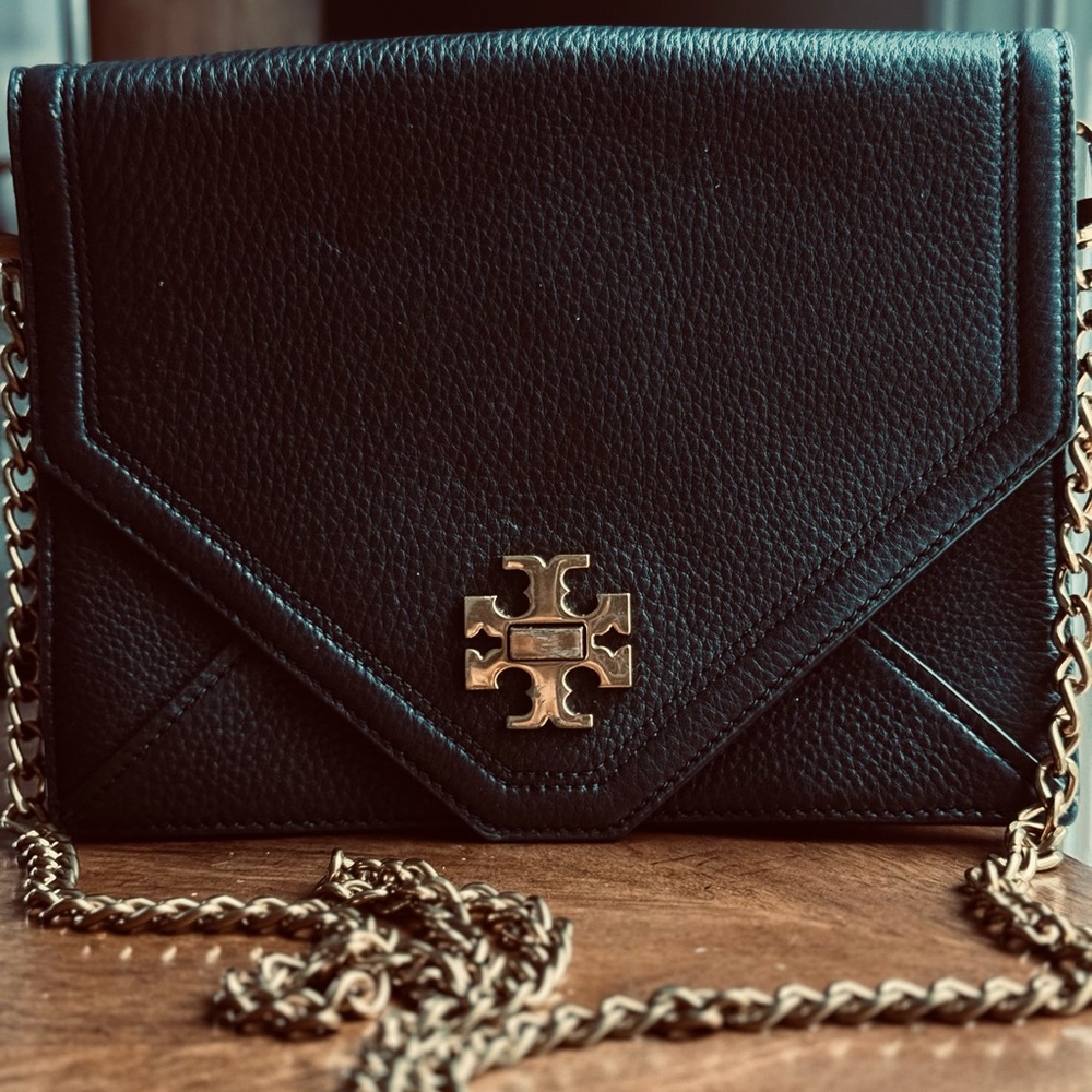 Tory Burch Black Leather Crossbody Bag